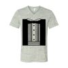 White Marble Unisex Jersey Short-Sleeve V-Neck T-Shirt Thumbnail