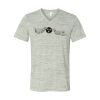 White Marble Unisex Jersey Short-Sleeve V-Neck T-Shirt Thumbnail