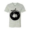 White Marble Unisex Jersey Short-Sleeve V-Neck T-Shirt Thumbnail