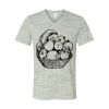 White Marble Unisex Jersey Short-Sleeve V-Neck T-Shirt Thumbnail