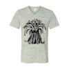 White Marble Unisex Jersey Short-Sleeve V-Neck T-Shirt Thumbnail