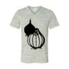 White Marble Unisex Jersey Short-Sleeve V-Neck T-Shirt Thumbnail