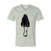 White Marble Unisex Jersey Short-Sleeve V-Neck T-Shirt Thumbnail