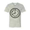White Marble Unisex Jersey Short-Sleeve V-Neck T-Shirt Thumbnail
