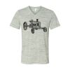 White Marble Unisex Jersey Short-Sleeve V-Neck T-Shirt Thumbnail