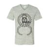 White Marble Unisex Jersey Short-Sleeve V-Neck T-Shirt Thumbnail