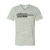 White Marble Unisex Jersey Short-Sleeve V-Neck T-Shirt Thumbnail
