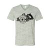 White Marble Unisex Jersey Short-Sleeve V-Neck T-Shirt Thumbnail