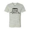 White Marble Unisex Jersey Short-Sleeve V-Neck T-Shirt Thumbnail