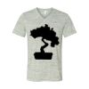White Marble Unisex Jersey Short-Sleeve V-Neck T-Shirt Thumbnail