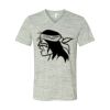 White Marble Unisex Jersey Short-Sleeve V-Neck T-Shirt Thumbnail