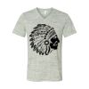 White Marble Unisex Jersey Short-Sleeve V-Neck T-Shirt Thumbnail