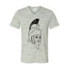 White Marble Unisex Jersey Short-Sleeve V-Neck T-Shirt Thumbnail