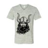 White Marble Unisex Jersey Short-Sleeve V-Neck T-Shirt Thumbnail