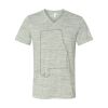 White Marble Unisex Jersey Short-Sleeve V-Neck T-Shirt Thumbnail