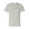 White Marble Unisex Jersey Short-Sleeve V-Neck T-Shirt Thumbnail