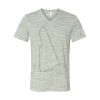 White Marble Unisex Jersey Short-Sleeve V-Neck T-Shirt Thumbnail