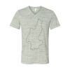 White Marble Unisex Jersey Short-Sleeve V-Neck T-Shirt Thumbnail