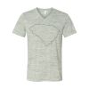 White Marble Unisex Jersey Short-Sleeve V-Neck T-Shirt Thumbnail