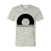 White Marble Unisex Jersey Short-Sleeve V-Neck T-Shirt Thumbnail