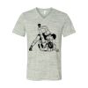 White Marble Unisex Jersey Short-Sleeve V-Neck T-Shirt Thumbnail