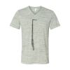 White Marble Unisex Jersey Short-Sleeve V-Neck T-Shirt Thumbnail