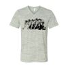 White Marble Unisex Jersey Short-Sleeve V-Neck T-Shirt Thumbnail