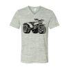 White Marble Unisex Jersey Short-Sleeve V-Neck T-Shirt Thumbnail