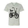 White Marble Unisex Jersey Short-Sleeve V-Neck T-Shirt Thumbnail