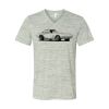 White Marble Unisex Jersey Short-Sleeve V-Neck T-Shirt Thumbnail