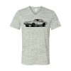 White Marble Unisex Jersey Short-Sleeve V-Neck T-Shirt Thumbnail