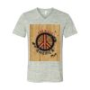 White Marble Unisex Jersey Short-Sleeve V-Neck T-Shirt Thumbnail