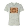 White Marble Unisex Jersey Short-Sleeve V-Neck T-Shirt Thumbnail