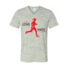 White Marble Unisex Jersey Short-Sleeve V-Neck T-Shirt Thumbnail