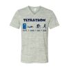 White Marble Unisex Jersey Short-Sleeve V-Neck T-Shirt Thumbnail