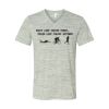 White Marble Unisex Jersey Short-Sleeve V-Neck T-Shirt Thumbnail