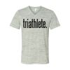 White Marble Unisex Jersey Short-Sleeve V-Neck T-Shirt Thumbnail