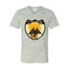 White Marble Unisex Jersey Short-Sleeve V-Neck T-Shirt Thumbnail