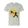 White Marble Unisex Jersey Short-Sleeve V-Neck T-Shirt Thumbnail