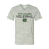 White Marble Unisex Jersey Short-Sleeve V-Neck T-Shirt Thumbnail