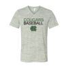 White Marble Unisex Jersey Short-Sleeve V-Neck T-Shirt Thumbnail