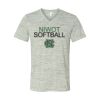White Marble Unisex Jersey Short-Sleeve V-Neck T-Shirt Thumbnail