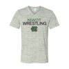White Marble Unisex Jersey Short-Sleeve V-Neck T-Shirt Thumbnail
