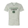 White Marble Unisex Jersey Short-Sleeve V-Neck T-Shirt Thumbnail