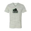 White Marble Unisex Jersey Short-Sleeve V-Neck T-Shirt Thumbnail