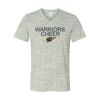 White Marble Unisex Jersey Short-Sleeve V-Neck T-Shirt Thumbnail