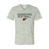 White Marble Unisex Jersey Short-Sleeve V-Neck T-Shirt Thumbnail