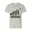 White Marble Unisex Jersey Short-Sleeve V-Neck T-Shirt Thumbnail