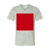White Marble Unisex Jersey Short-Sleeve V-Neck T-Shirt Thumbnail