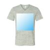White Marble Unisex Jersey Short-Sleeve V-Neck T-Shirt Thumbnail